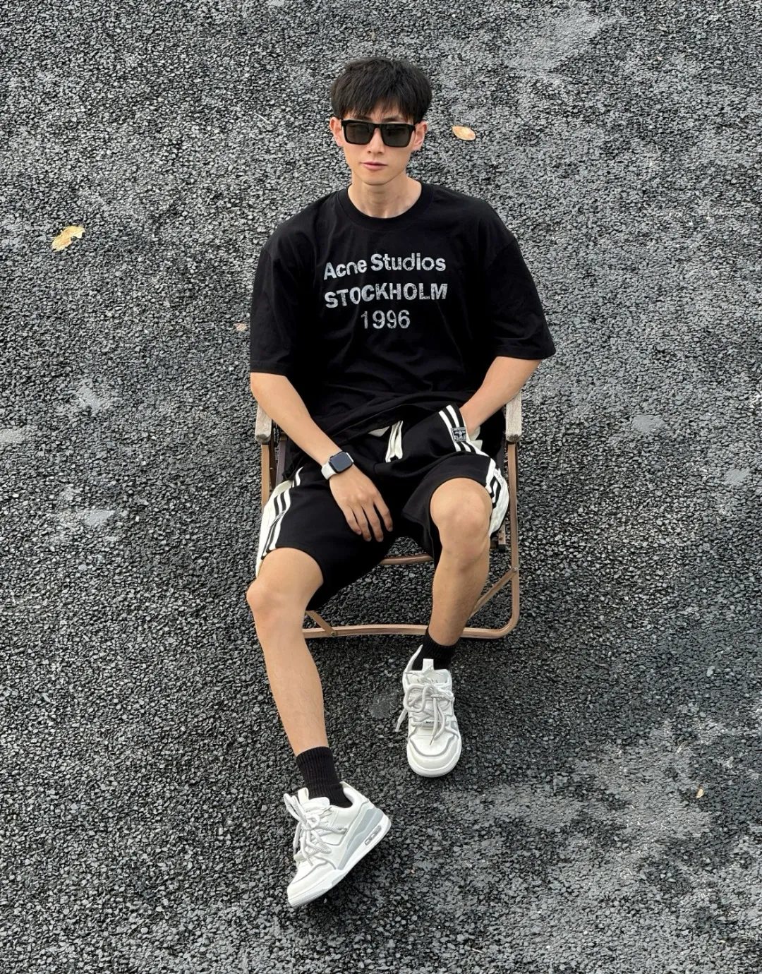 𝟬𝟱𝟱𝟯# 𝟲𝟳 / 【𝗔𝗰𝗻𝗲 𝟭𝟵𝟵𝟲Series Retro 𝗧 】 Same Style 𝗔𝗰𝗻𝗲 𝗦𝘁𝘂𝗱𝗶𝗼𝘀 𝟭𝟵𝟵𝟲 𝗧｜ ！𝗔𝗰𝗻𝗲 𝗦𝘁𝘂𝗱𝗶𝗼𝘀 𝗧 ✅ fufu ， Retro ， ✅ ， ， 、leggings ✅ ， 🌈 ： White Gray Pink Black Blue Sizes：S M L XL